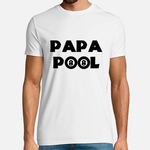T-shirt Papa Pool